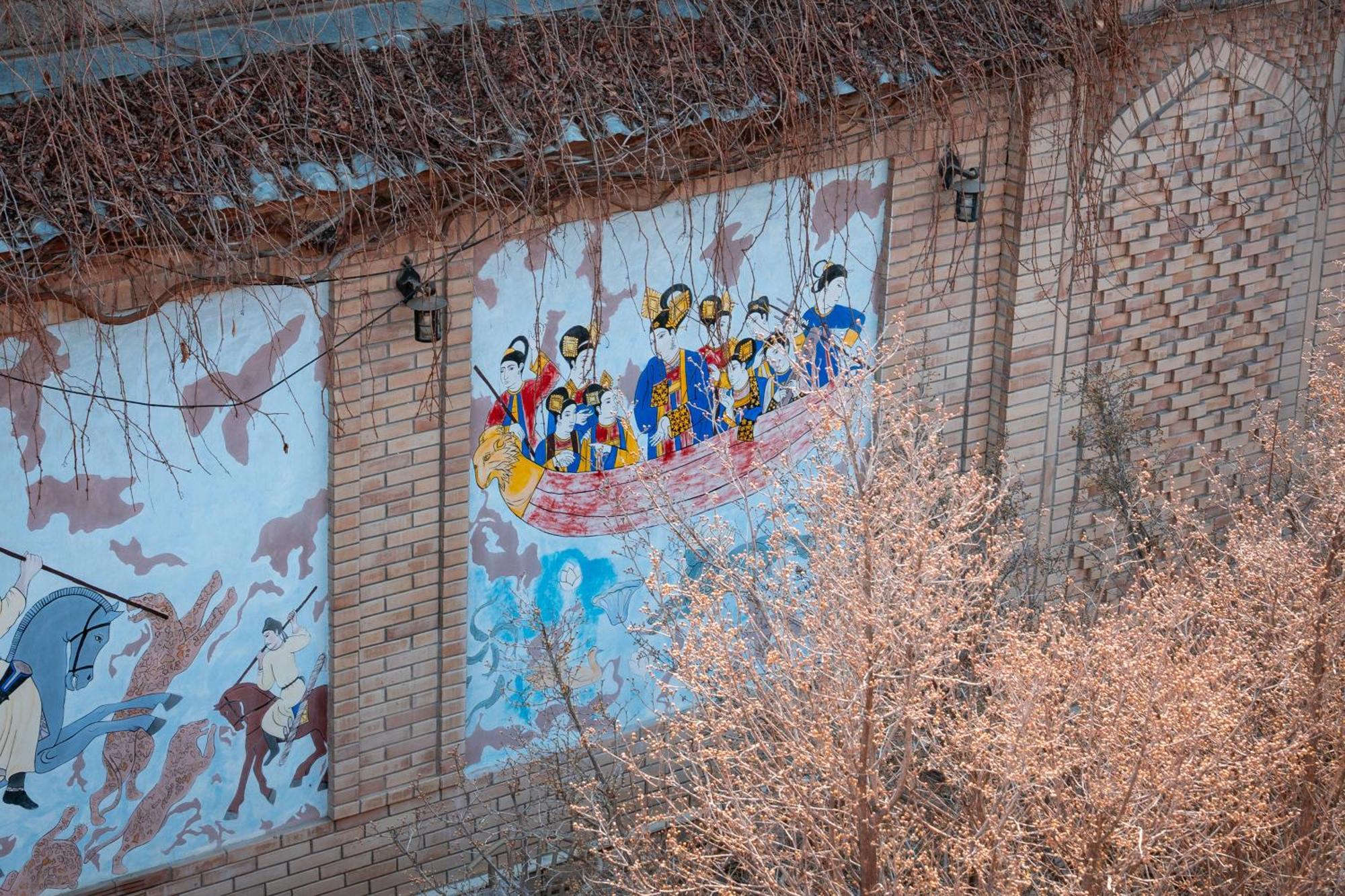 Hotel Caravan Serail Samarkand Esterno foto
